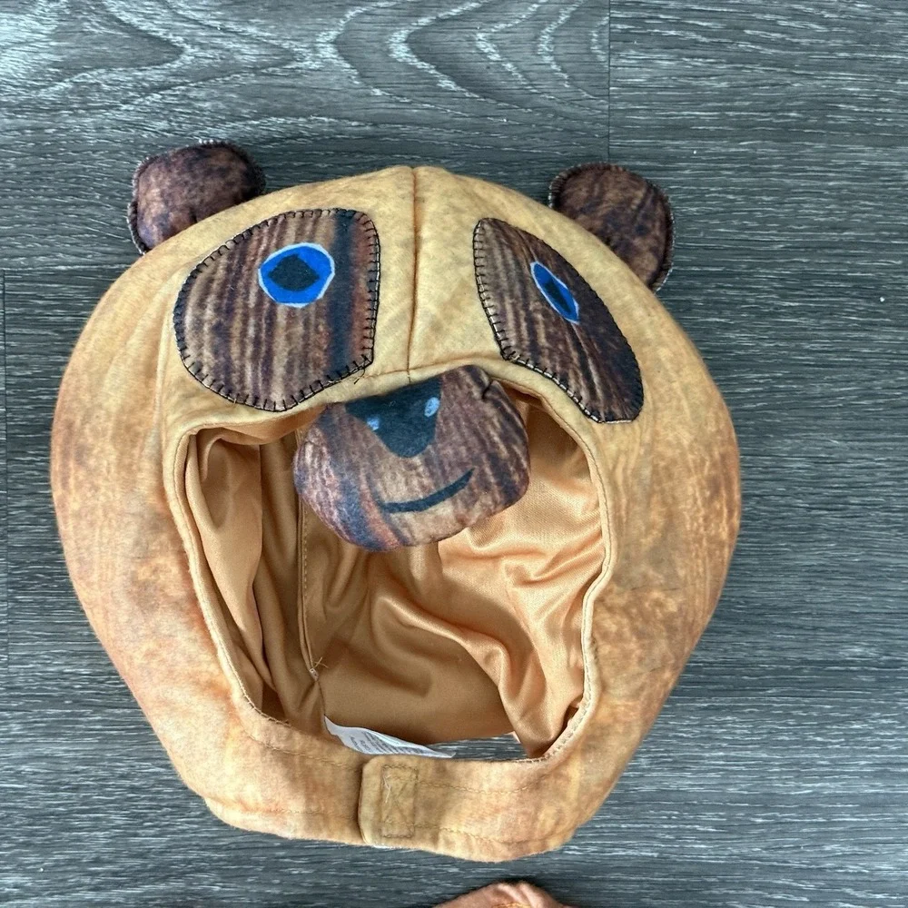 Rubies World of Eric Carle BROWN BEAR Halloween Costume Size 4T Toddler Unisex - Picture 4 of 16